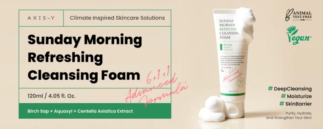 AXIS-Y Sunday Morning Refreshing Cleansing Foam (x72) – Bulk Box