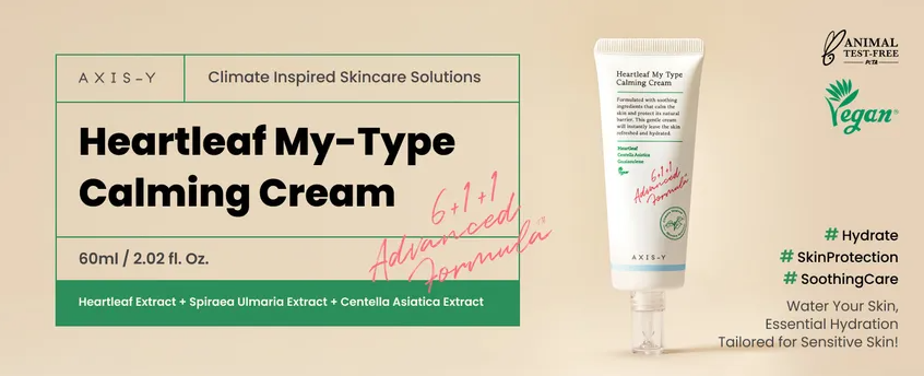 AXIS-Y Heartleaf My Type Calming Cream (x96) – Bulk Box